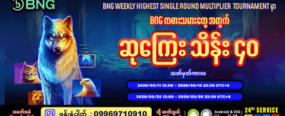 နေ့စဉ်အထူးဘောနပ်စ်များ ရယူပါ